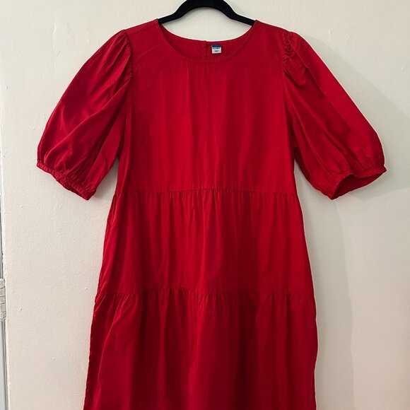 Tiered Cotton Dress - Picture 2 of 6